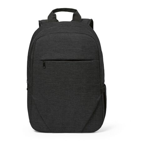 Vilnius Backpack 18L rPET. Front pocket. Fits 17&quot; Laptop Solid black | No Branding | not available | not available | not available