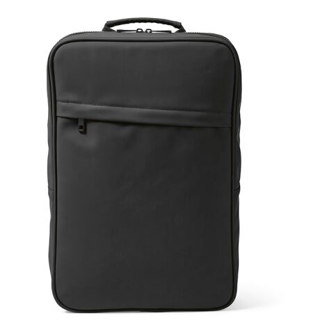 Amsterdam Backpack 16L rPU and rPET. Fits 17&quot; laptop Solid black | No Branding | not available | not available | not available