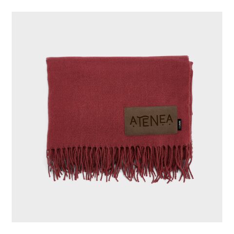 Lichtenstein Blanket rPET 180 gsm. Customisable Patch Burgundy | No Branding | not available | not available | not available