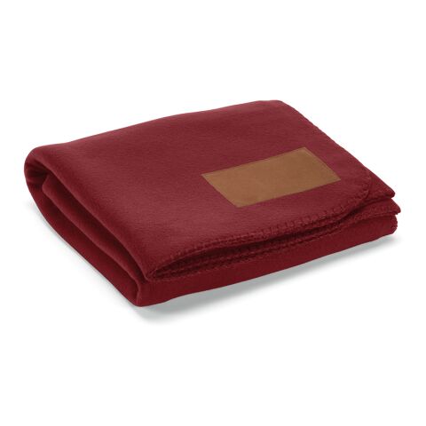 Pollock Blanket rPET 180 gsm dark red | Without Branding