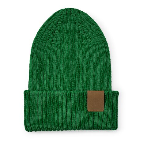 Cobain Beanie rPET and Wool. Customisable Patch Dark green | No Branding | not available | not available | not available