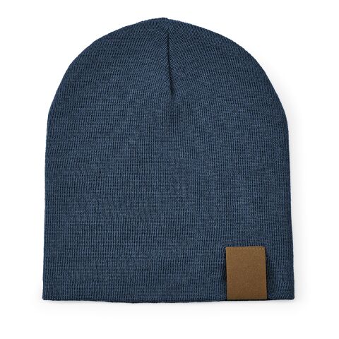 Marley Beanie rPET. Customisable Patch Blue | No Branding | not available | not available | not available