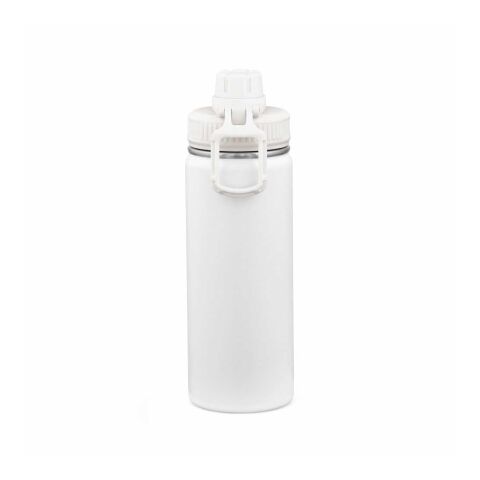 Salween Bottle rSS 560ml. Double wall and dual lid. Handle White