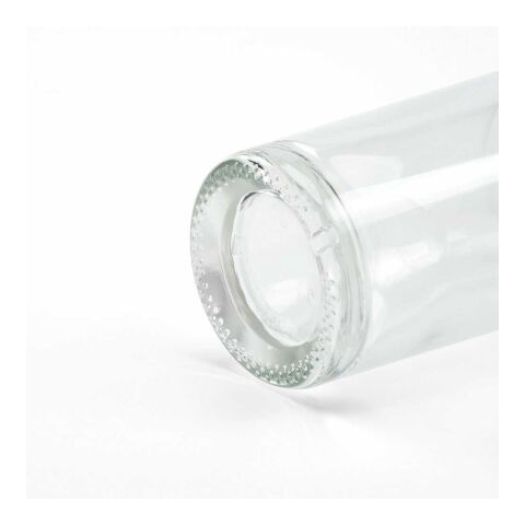 Adige 750 Glass Bottle 780ml. Silver lid Transparent
