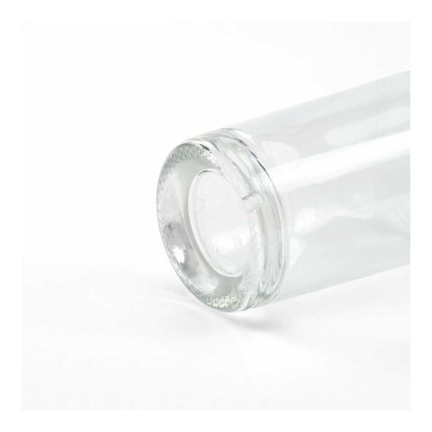 Adige 500 Glass Bottle 560ml. Silver lid Transparent