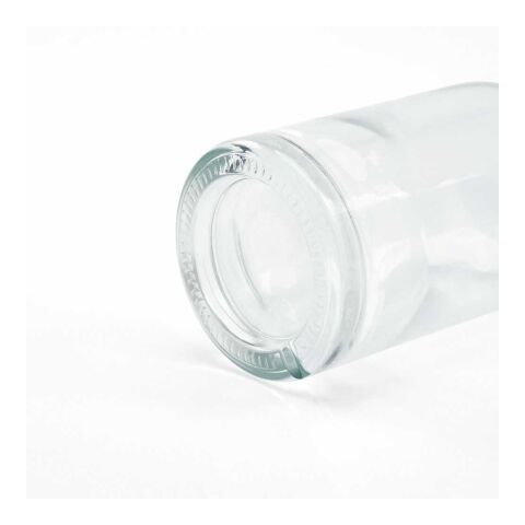 Piave Glass Bottle 800ml. Wooden lid Transparent
