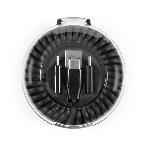 allroundo® eco 6-in-1 fast charging cable. rABS. Supplied inside organizer. Solid black | No Branding | not available | not available | not available
