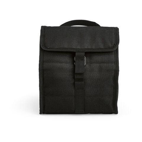 Reykjavik Cooler 9L rPET with roll top and metal G hook Black | No Branding | not available | not available | not available