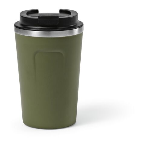 Limpopo Travel Cup rSS 490ml. Double wall and Leakproof Army green