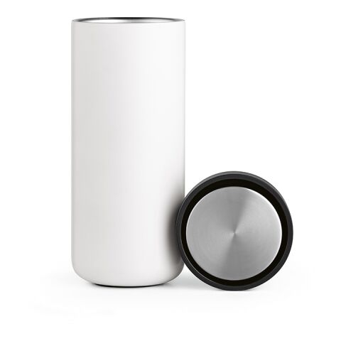 Senegal Travel Cup rSS 400ml. Double wall and 360º push lid White