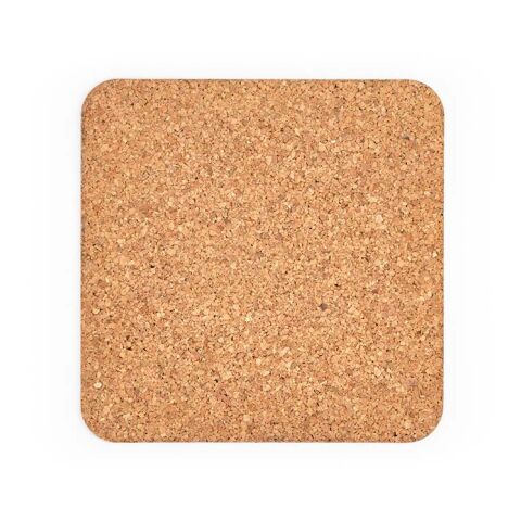 Saramago square cork mouse pad. Made in Portugal Natural | No Branding | not available | not available | not available
