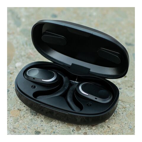Aerotunes Earbuds rABS 750mAh. 30h playtime and Open Ear Design Solid black | No Branding | not available | not available | not available