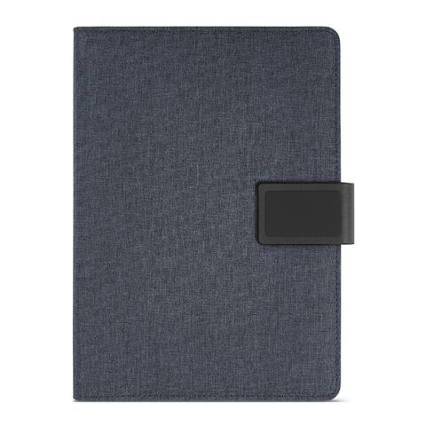 Tolstoy A5 Folder rPET. 64 FSC sheet notepad and rPU closure Royal blue | No Branding | not available | not available | not available