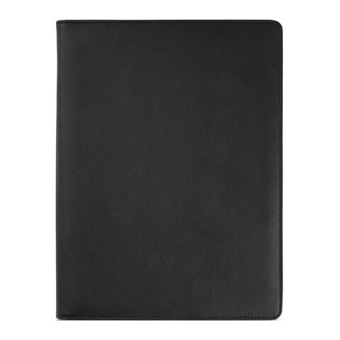 Orwell A4 Folder rPU. 64 FSC sheet notepad and zipper closure Black | No Branding | not available | not available | not available