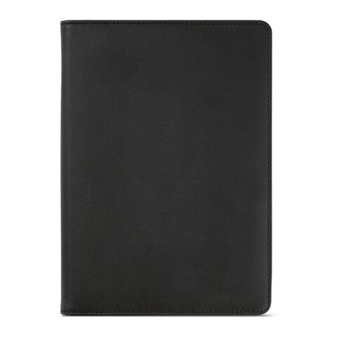 Orwell A5 Folder rPU. 64 FSC sheet notepad and zipper closure Black | No Branding | not available | not available | not available