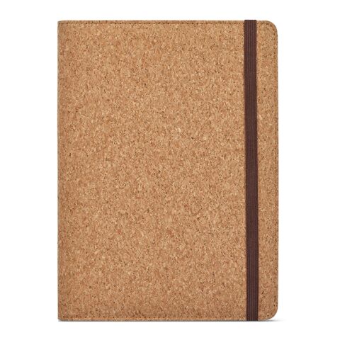 Kafka A5 Folder Cork. 64 FSC sheet notepad and elastic closure Natural | No Branding | not available | not available | not available