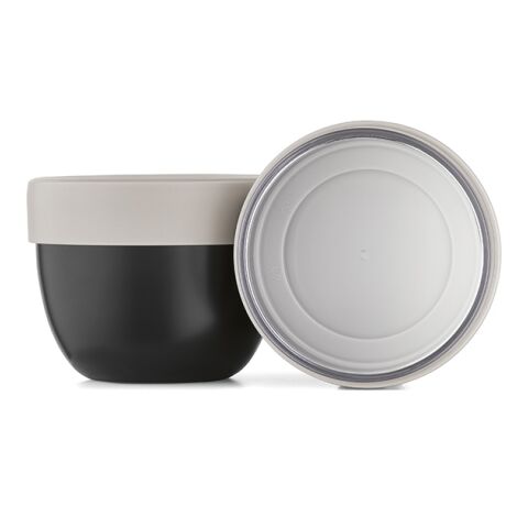 Rembrandt 600 Food Flask rSS 580ml. 2 compartments Solid black | No Branding | not available | not available | not available