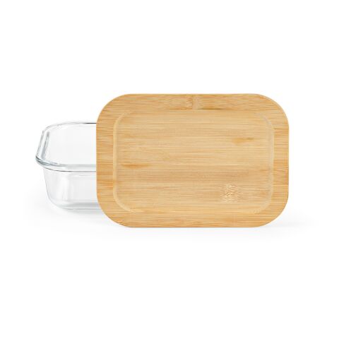 Van Gogh 500 Lunchbox Borosilicate Glass and Bamboo 520ml Transparent | No Branding | not available | not available | not available