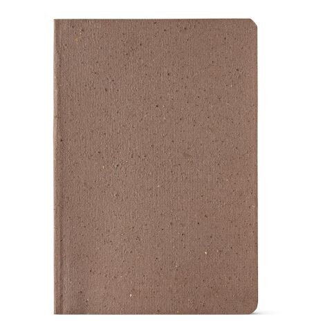 Doyle A5 Notebook Coffee Waste cover. 80gsm recycled 196 pages Light brown | No Branding | not available | not available | not available