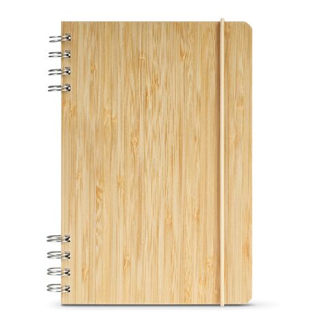 Dante A5 Notebook Bamboo cover. 70gsm Recycled 196 pages Natural | No Branding | not available | not available | not available