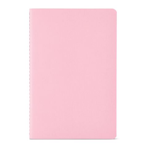 Bronte A5 Softcover Notebook rCardboard cover. FSC paper Pink | No Branding | not available | not available | not available