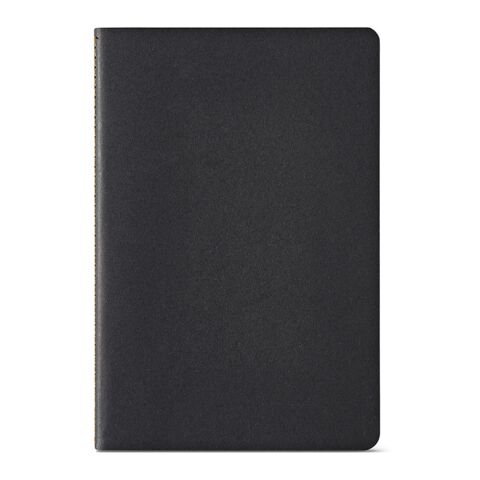 Bronte A5 Softcover Notebook rCardboard cover. FSC paper Black | No Branding | not available | not available | not available