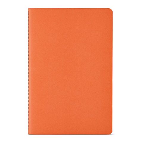 Bronte A5 Softcover Notebook rCardboard cover. FSC paper Orange | No Branding | not available | not available | not available