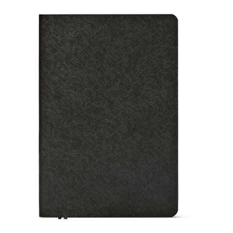 Sartre A5 Soft cover notebook rPU. 80gsm FSC 196 pages Black | No Branding | not available | not available | not available