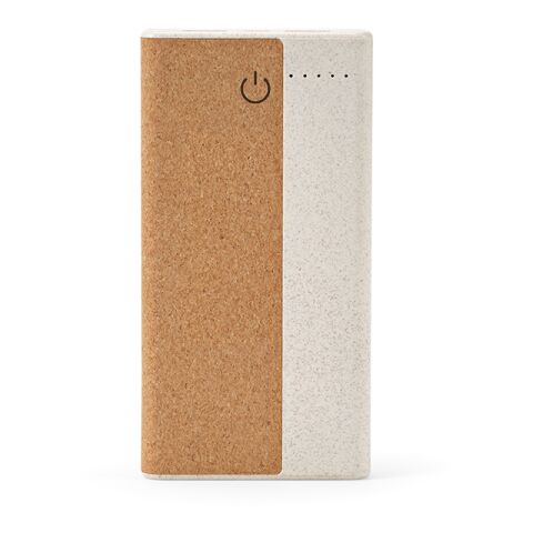 Archimedes Powerbank aus Kork und Weizenstroh mit 10000 mAh. 15 W Natural | No Branding | not available | not available | not available