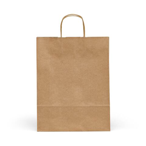 Vesuvio L Brown Recycled FSC® Kraft Bag. 115gsm. Made in Portugal Natural | No Branding | not available | not available | not available