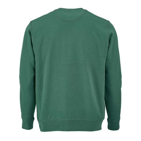 Capri french terry crew neck sweatshirt. 100% org. cotton. 300gsm Dark green | XL