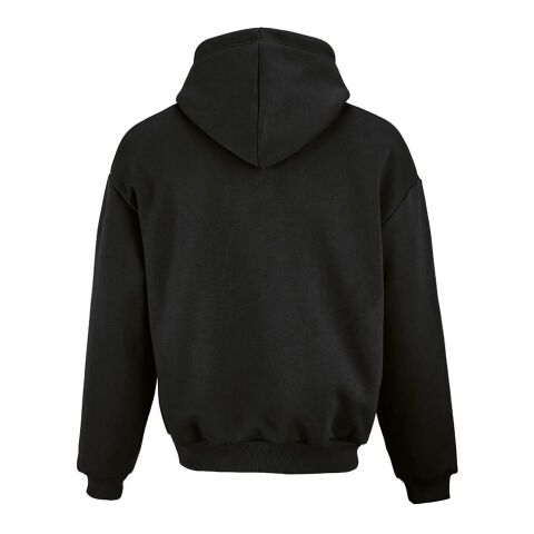 Ericeira Oversized hooded sweatshirt. Org. cotton, rCotton and rPET. Made in PT Black | No Branding | not available | not available | not available