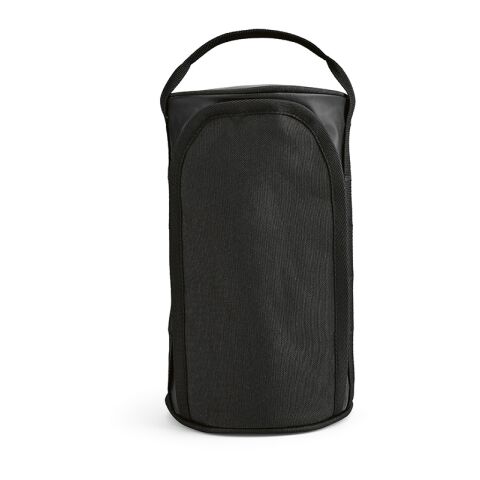 Riga Toiletry Bag 5.7L rPET. Barrel shaped with carry handle Solid black | No Branding | not available | not available | not available