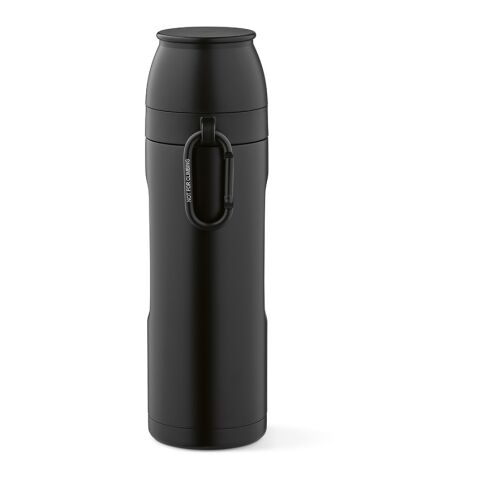 Loire Thermos rSS 810ml. 2 Cups and Carabiner  Black | No Branding | not available | not available | not available