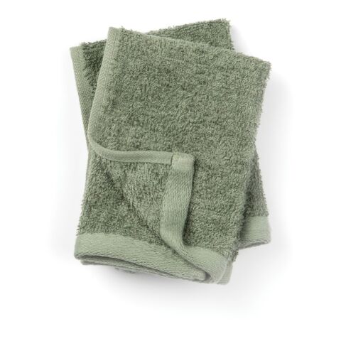 VINGA Birch towels 30x30 green | No Branding | not available | not available | not available