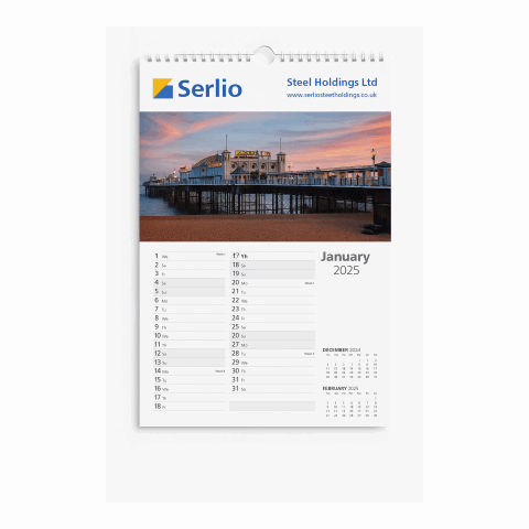 Smart-calendar™ Wall planner - list Digital print