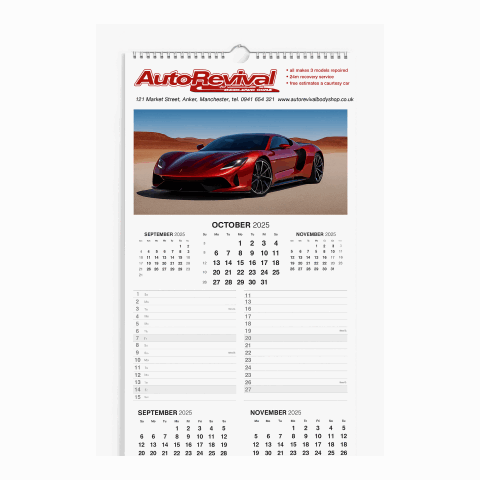 Smart-calendar™Maxi wall Digital print