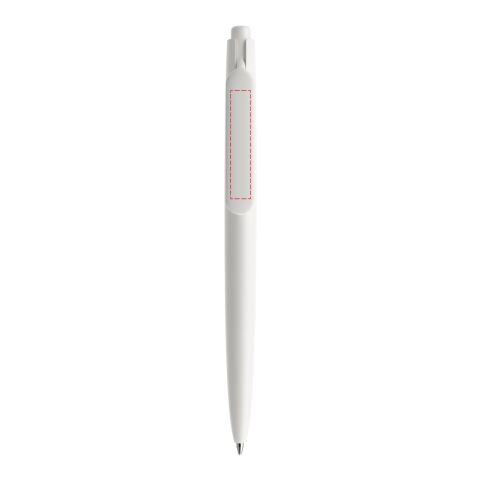 Prodir DS11 push ballpoint pen matt white | Without Branding | Without Branding | Blue