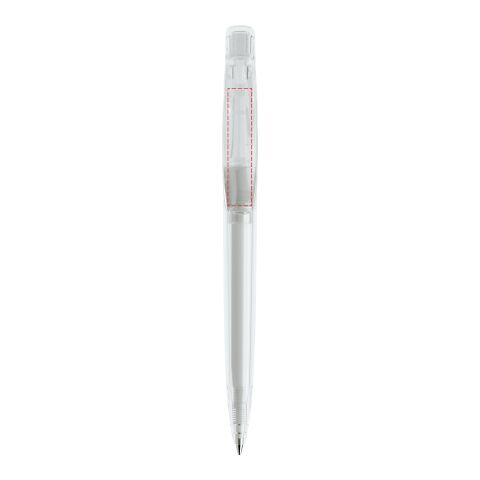 Prodir DS2 push ballpoint pen transparent Transparent | Without Branding | Without Branding | Transparent | Blue