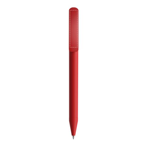 Prodir DS3 twist ballpoint pen Soft Touch dark red | Without Branding | Without Branding | Blue