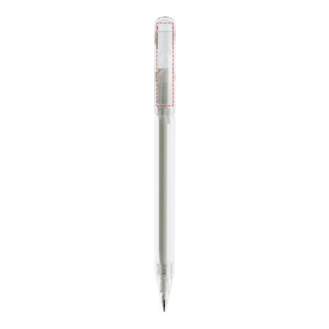 Prodir DS3 twist ballpoint pen transparent Transparent | Without Branding | Without Branding | Transparent | Blue