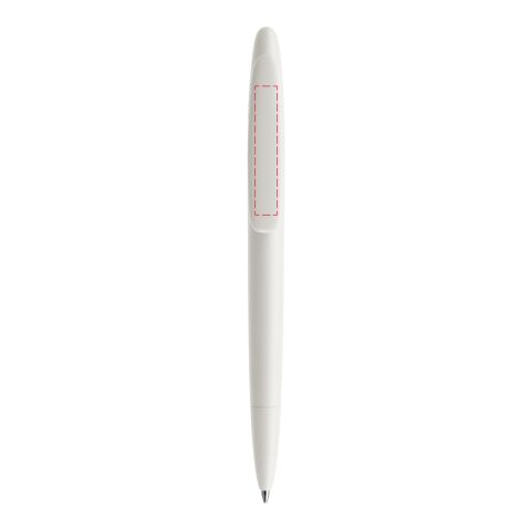 Prodir DS5 twist ballpoint pen matt white | Without Branding | Without Branding | matt | Blue