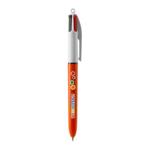 BIC® 4 Colours Fine White-orange | No Branding | not available | not available