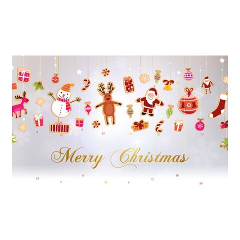 Promotional Insert Advent Calendar – personalisable standard motif digital- or offset printing | Christmas decoration