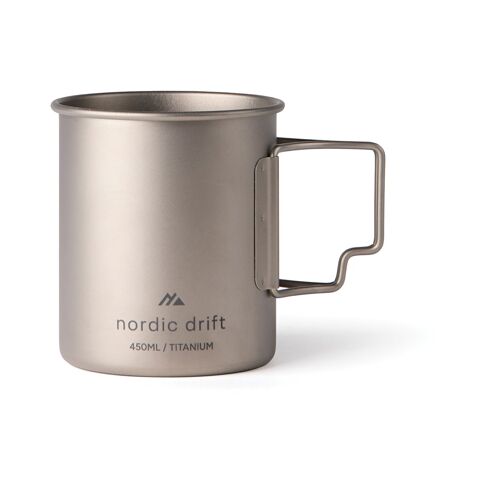 Nordic Drift Trail Ultra Light Titanium 450ml Cup silver | No Branding | not available | not available