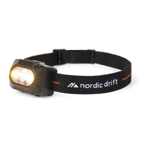 Nordic Drift Everest high performance dual battery headtorch black