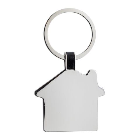RCS recycled zinc alloy house keyring silver | No Branding | not available | not available