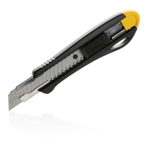 Refillable RCS recycled plastic professional knife yellow | No Branding | not available | not available