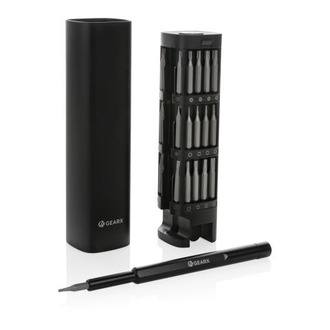 Gear X RCS recycled aluminum precision screwdriver set 56 pc black | No Branding | not available | not available