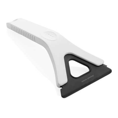 Polard RCS certified recycled plastic 3-in-1 ice scraper white | No Branding | not available | not available